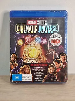 Marvel Cinematic Universe Phase 3 Part 2 Blu Ray (7 Discs) All Regions BRAND NEW • £24.75