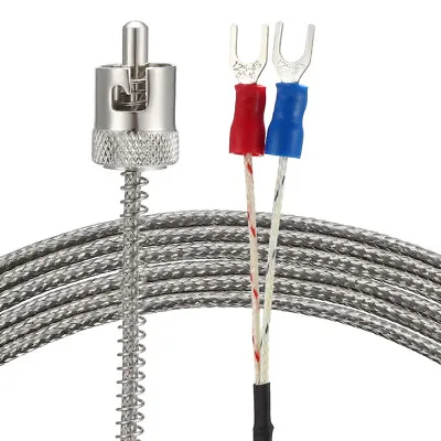 J Type Temperature Sensor Probe Circlip Type Thermocouple 1 Meters Cable • $15.39