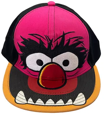 The Muppets Animal Fitted Hat Cap Embroidered 7 1/4 • $18.99