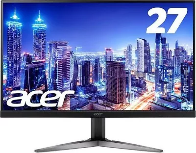 ACER KG271UA 27-in Widescreen LCD Monitor QHD (2560X1440) TN TECHNOLOGY 75Hz. • $320