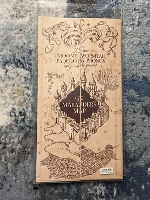 Harry Potter Replica Marauder’s Map From The Official Warner Bros Studio Tour • £15