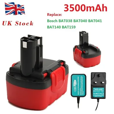£45.95 • Buy 3500mAh Battery/Charger For Bosch 14.4V BAT038 BAT040 BAT140 PSR1440 2607335276