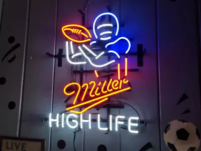 Miller High Life Neon Sign For Beer Bar Pub Sport Club Home Wall Decor • $141