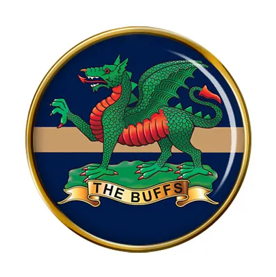 The Buffs (Royal East Kent Regiment) British Army Pin Badge • £5.50