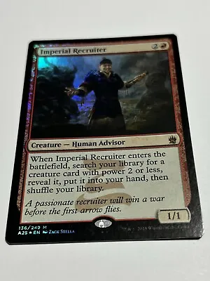 Imperial Recruiter - Foil NM English MTG Masters 25 • $11.99