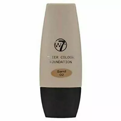 W7 Sheer Colour Foundation 25ml  - Multiple Shades  • £4.19