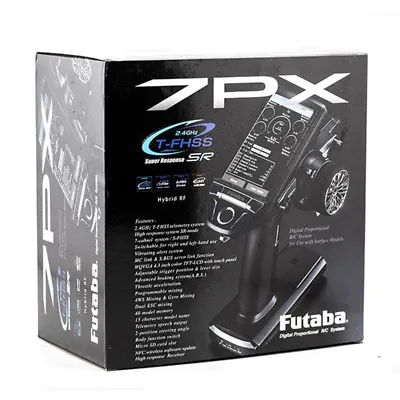 $699.99 • Buy FUTK4908 Futaba 7PX 7 PX 7-Channel 2.4GHz T-FHSS Telemetry Radio System R334SBS