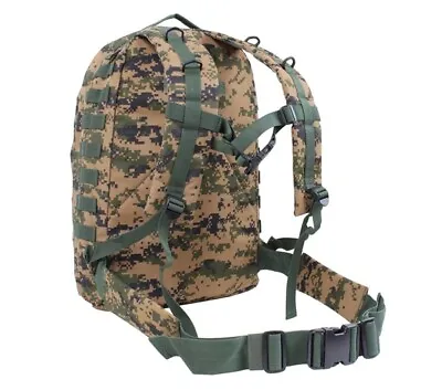 Rothco Tactical 3-Day Military  Assault  Backpack Digital Camo Molle 41129 • $39