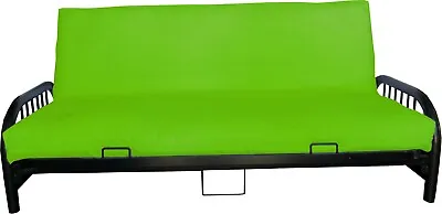 Futon Mattress Covers Slipcovers Bed Covering Protector Twin Size Lime • $36