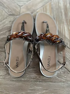 EUC Sandals 9.5N Vaneli Thong • $35