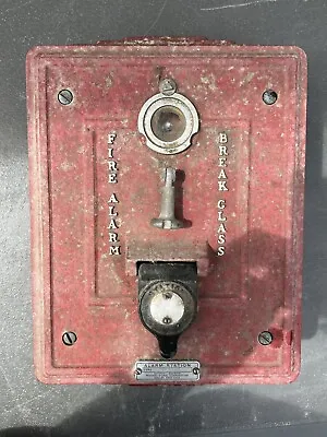 Vintage Fire Alarm Station The Auto Call Co  Shelby Ohio U.S.  Cast Iron  • $110