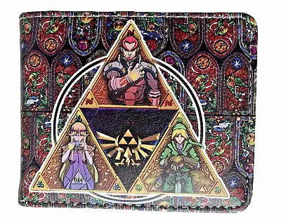 Legend Of Zelda Wallet Purse ID Mens Boys Girls Gaming Link Ganon Ocarina AUS • $29.95