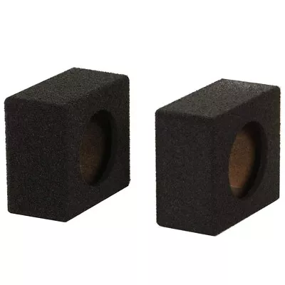 2 X QPOWER SINGLE 6.5  6-1/2 INCH QBOMB BED LINER EMPTY SPEAKER BOXES • $33.99