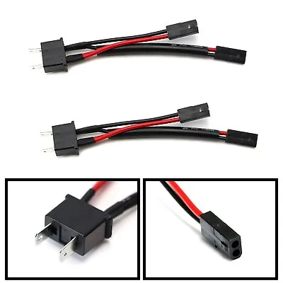 H7 To Dual Bi-Xenon Solenoid Magnetic Adapter Splitters For Projector Retrofit • $11.69