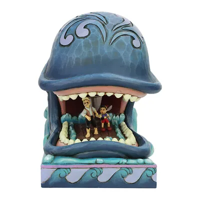 Jim Shore Disney Traditions - Pinocchio Gepetto & Monstro - A Whale Of A Whale • $94.95