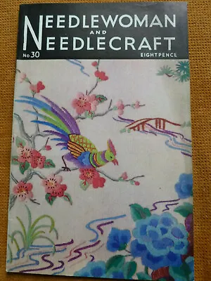 NEEDLEWOMAN And NEEDLECRAFT No. 30 (April 1947) - Needlework Magazine • £4.50