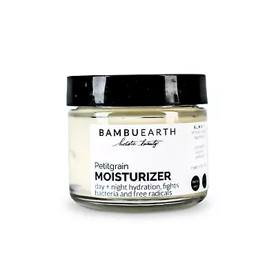 BambuEarth Petitgrain Moisturizer - Waterless Vegan With Organic Ingredients - • $42.99