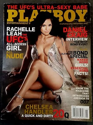 Playboy Magazine November 2008 Girls Of Ufc All Nude With Centerfold Vf+ • $4