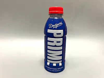 NEW ! RARE Blue LA Dodgers Prime Hydration Drink 16.9 FL OZ X 1 Limited Edition • $11.95