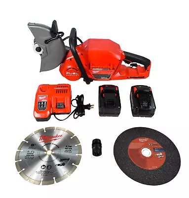 Milwaukee 2786-22HD 18V Cordless 9  Cut Off Saw Kit W/ Batteries And Charger • $856.99