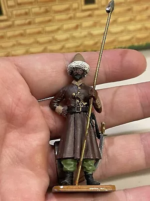 Rose Miniatures Russian Bashkir 1812 With Lance 54mm Metal Soldier  • $19