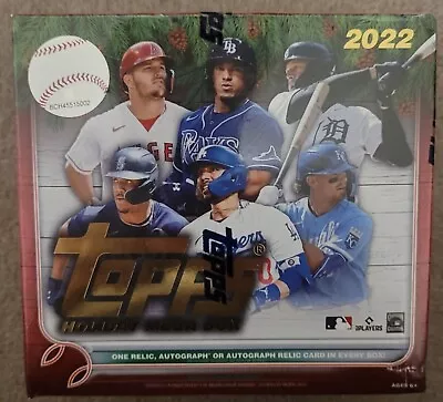 2022 Topps Holiday Themed Factory Sealed Mega Box💥TOP RATED SELLER💥 • $15.99