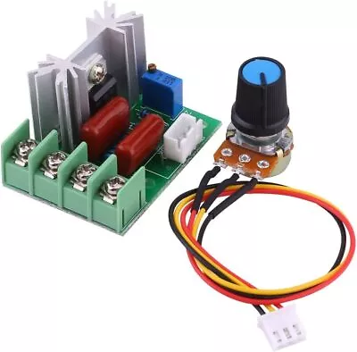 Voltage Regulator AC 50-220V 2000W SCR Electric Voltage Regulator Temperature M • £8.55