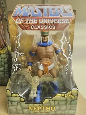 Masters Of The Universe Classics Nepthu ~ New W/ Box ~ RARE  OOP  • $54.99