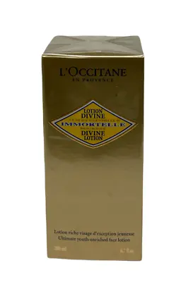 L'Occitane Lotion Divine Immortelle Enriched Face Lotion (200mL/6.7oz) NEW  • $81.95