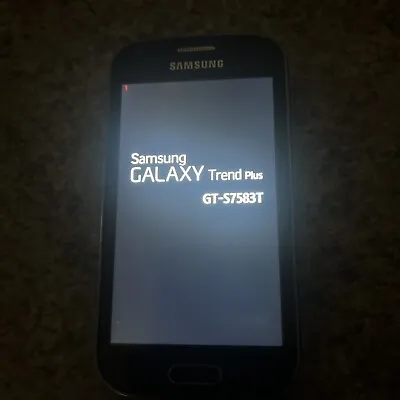 Samsung Galaxy Trend Plus S7583T 3G 4GB 4  5MP 768MB SOLD AS IS/ Stuck Logo • $20