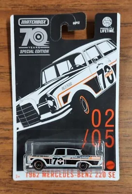 2023 MATCHBOX 70TH ANNIVERSARY SPECIAL EDITION 1962 MERCEDES BENZ 220 SE Silver • $7.97