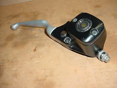 $68 • Buy Harley Davidson 9/16 Single Disc Chrome Front Brake Master Cylinder 