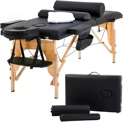 Massage Table Massage Bed Spa Bed 73 Inch Long Height Adjustable Portable Salon • $165.48