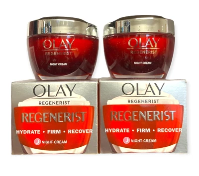 £17.99 • Buy 2X Olay Regenerist 3 Point Moisturiser Anti-Ageing Night 50ml