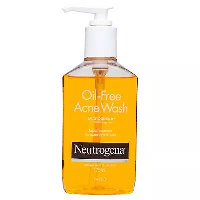 Neutrogena Oil Free Acne Wash For Acne Prone Skin With Salicylic Acid 175ml • $47.09