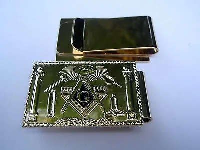 Money Clip ~ Masonic ~  Working Tools • $11.03