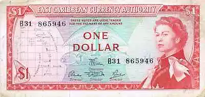 East Caribbean 1 Dollar (176) • £0.86