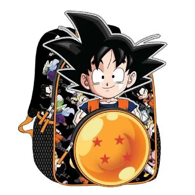 $25.99 • Buy Dragon Ball Z Goku Character Die Cut Kids Backpack