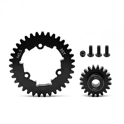 For TRAXXAS X-MAXX 1/5 XRT 6S 8S 1.5 MOD CARBON STEEL SPUR+ PINION GEARS 35T 20T • $39.05