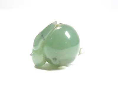 Japan Antique Netsuke Green Rabbit Ojime Bead Inro Ojime Sagemono Rare Meiji Era • £152.74
