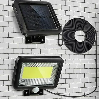 £11.99 • Buy 100 LED Solar Power Motion Sensor Light Security Flood Outdoor Garden Path Lamp