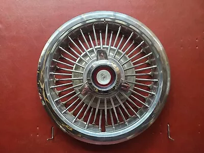 Used OEM 15  Wire Spinner Hubcaps 1965 1966 Mercury Cougar 5058SR S55 S-55 • $149.99