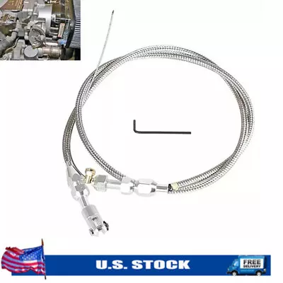 36  Length Adjustable Throttle Cable Accelerator Cable Modified Replacement Part • $29.99