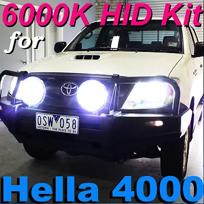 - Out Of Stock - CONVERSION KIT FOR HELLA RALLYE 4000 SPOT DRIVING LIGHTS 4WD • $999