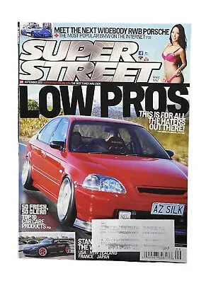 Super Street Magazine Honda Civic EK K20 Cover Low Profile Back Issue Sep 12 S2K • $14.99