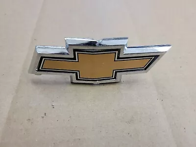 Chevy OEM Gold 4.5  Vintage Bowtie Emblem Badge Logo Nameplate Name Plate 477421 • $28.99