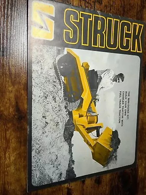 Struck Mini Dozer Kit Crawler Tractor Brochure Pamphlet Advertising  • $15.72