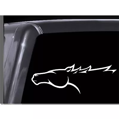 Mustang Pony Vinyl Decal. Car Truck Window Wall Mirror Bumper Laptop Yeti • $4.98