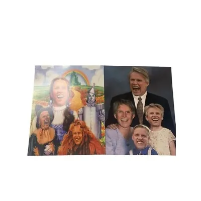 Set Of 2 Gary Busey's Funny Family Photo Wizard Of Oz Spoof 8x10 • $10.80