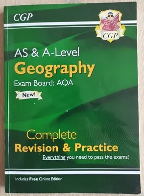 AS & A Level AQA Geography - Revision & Practice Book • £3.50